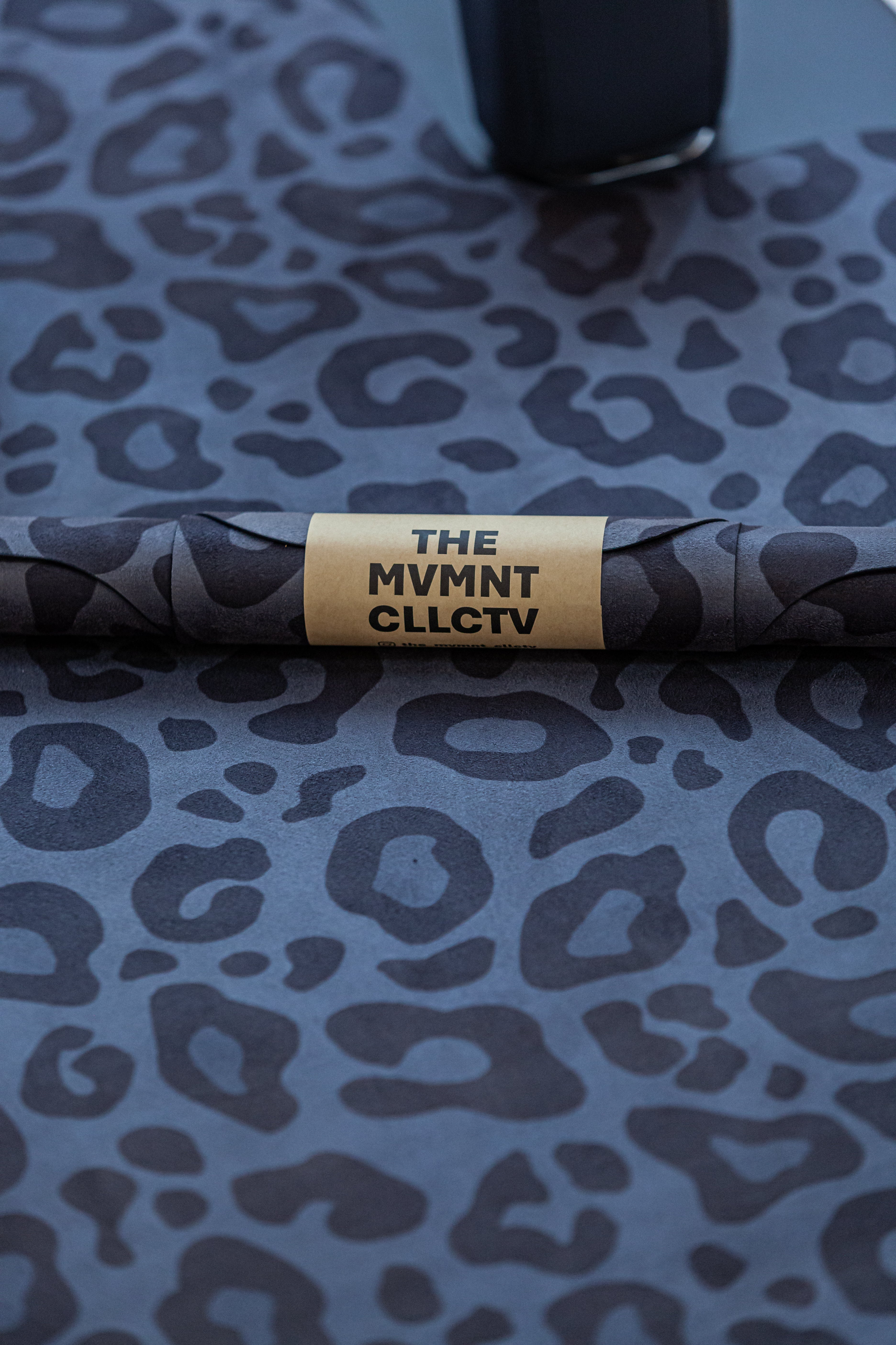 Reformer Pilates Matte für Reformer Pilates mit Leopardenprint auf Reformer Pilates Geraet Detailansicht