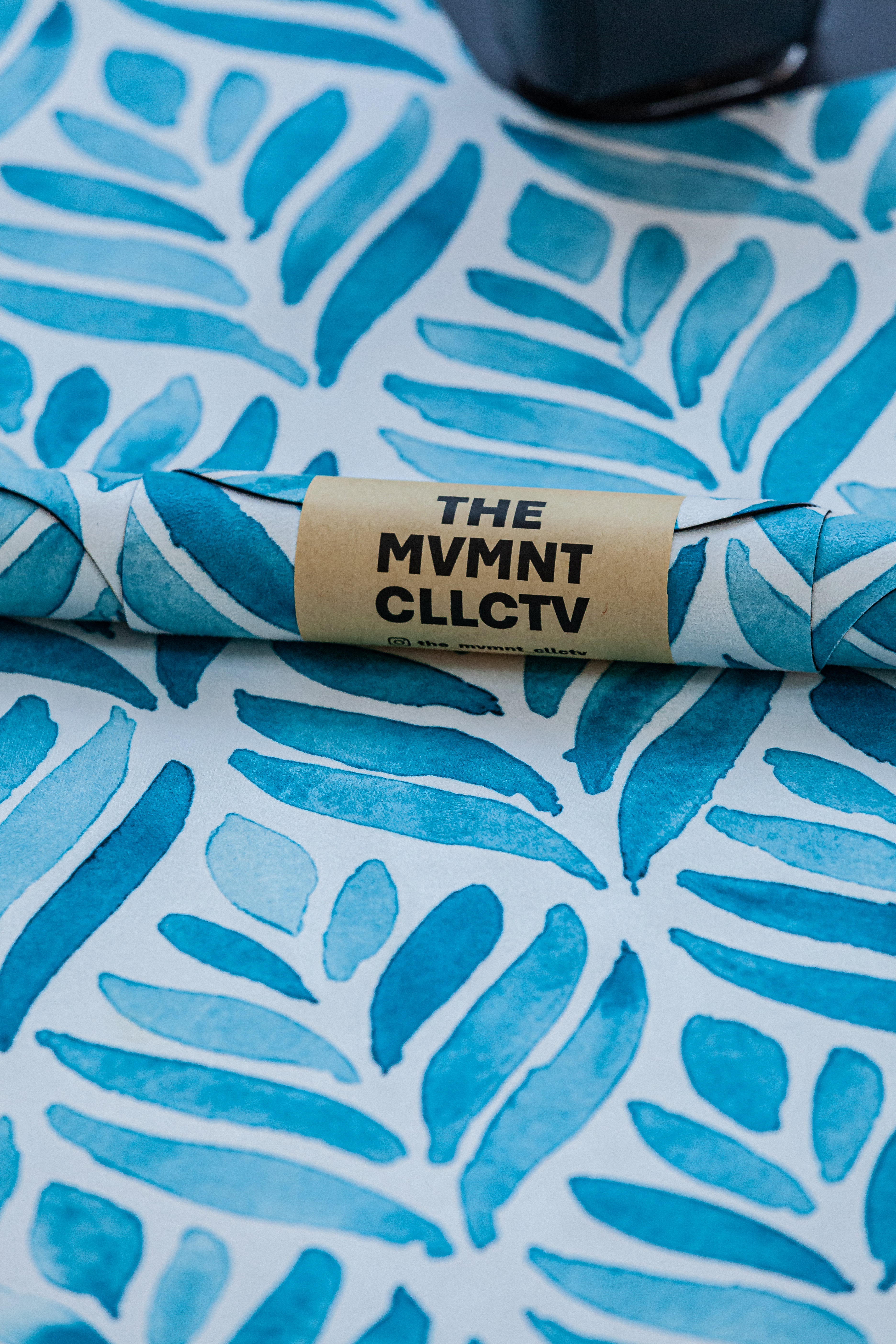 Reformer Pilates Matte für Reformer Pilates mit Blaettern auf Reformer Pilates Geraet Detailansicht