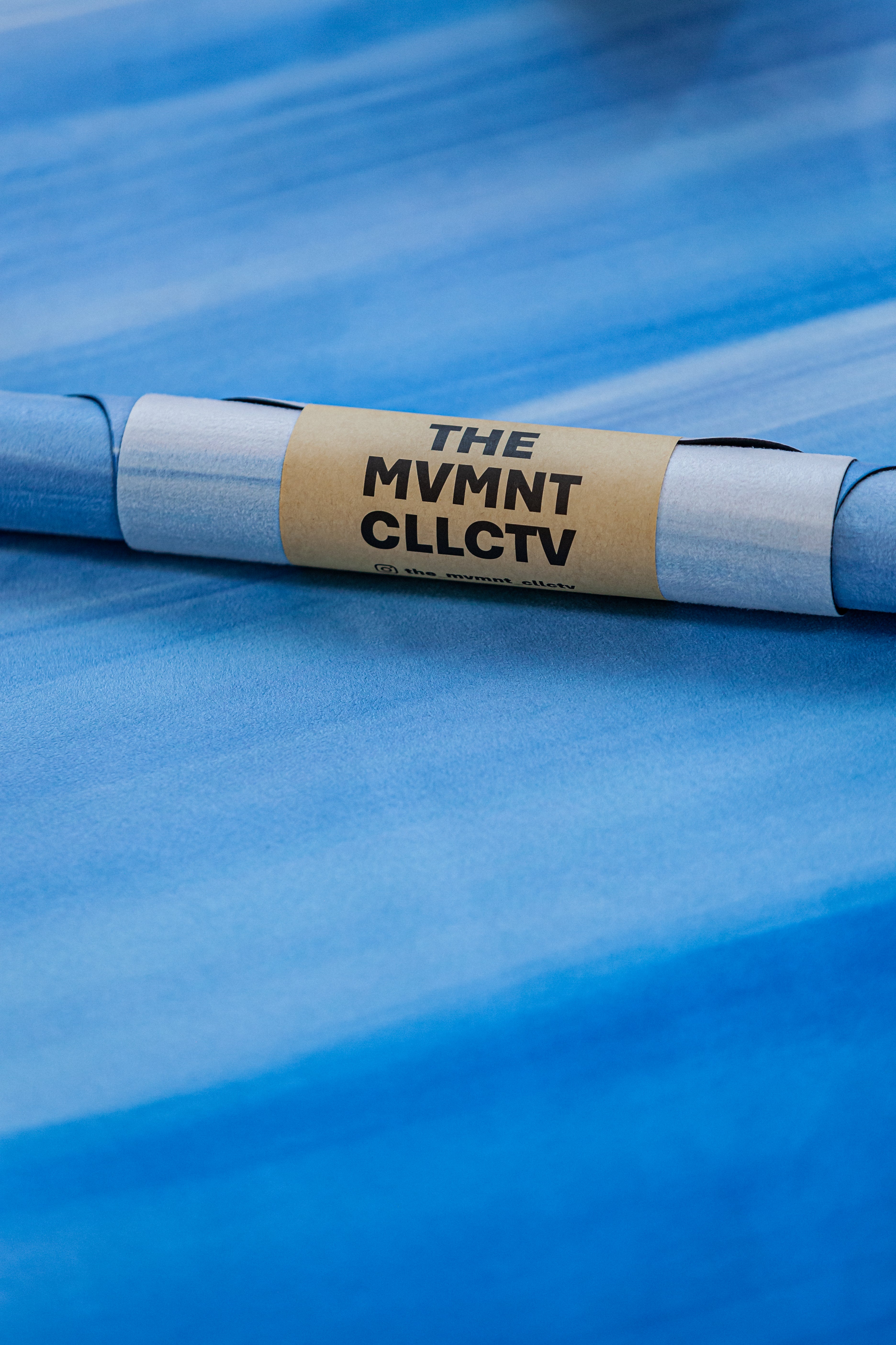 Reformer Pilates Matte für Reformer Pilates mit Ozeanoptik auf Reformer Pilates Geraet Detailansicht