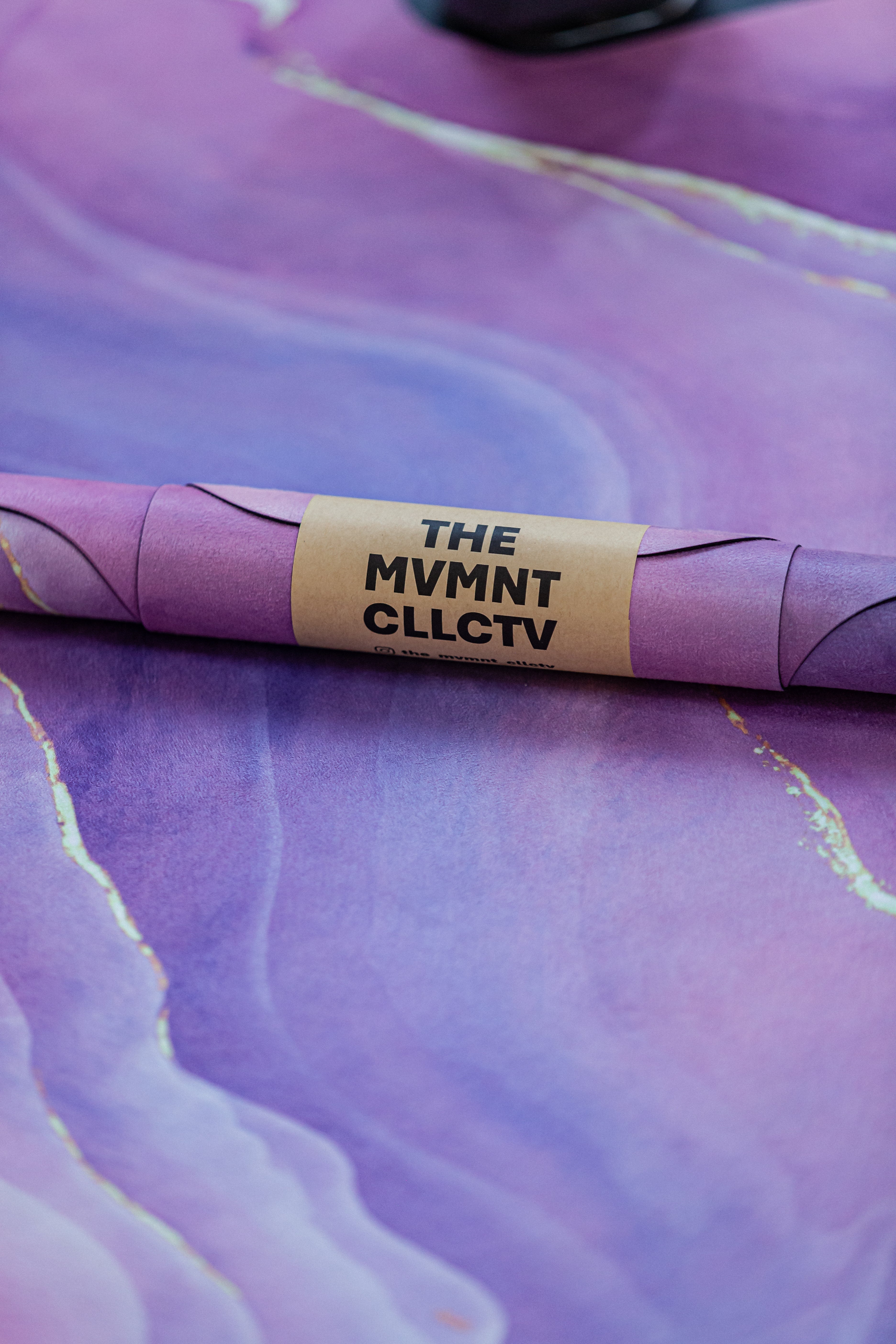 Reformer Pilates Matte für Reformer Pilates mit rosa Duenen auf Reformer Pilates Geraet Detailansicht