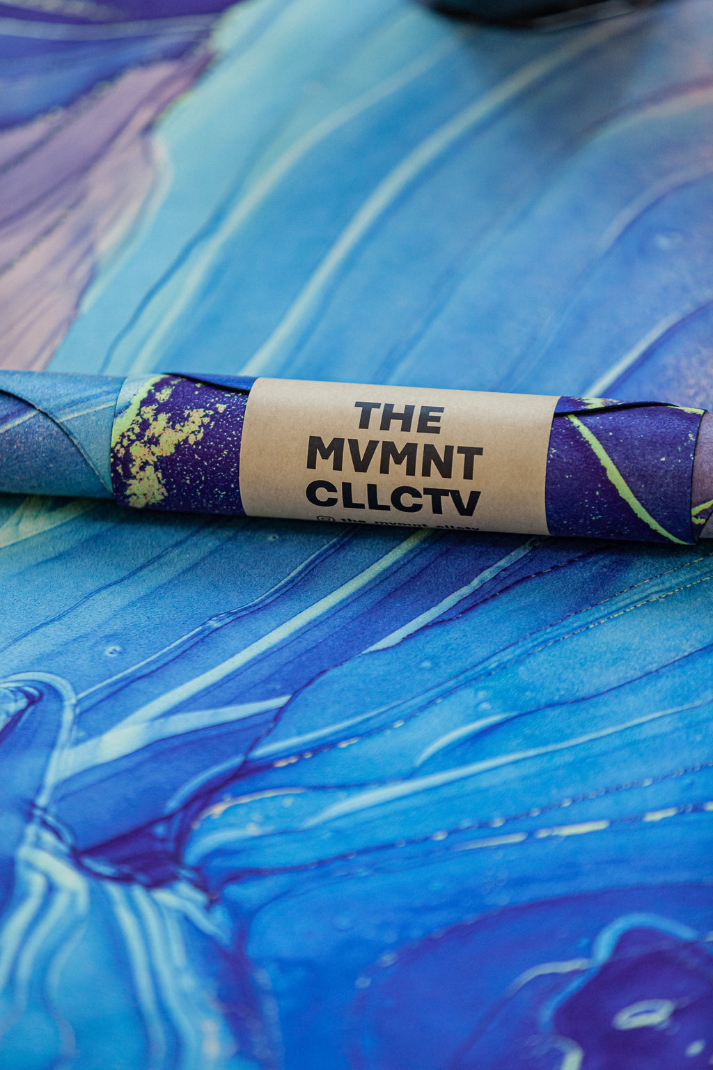 Reformer Pilates Matte für Reformer Pilates mit Weltraumoptik auf Reformer Pilates Geraet Detailansicht