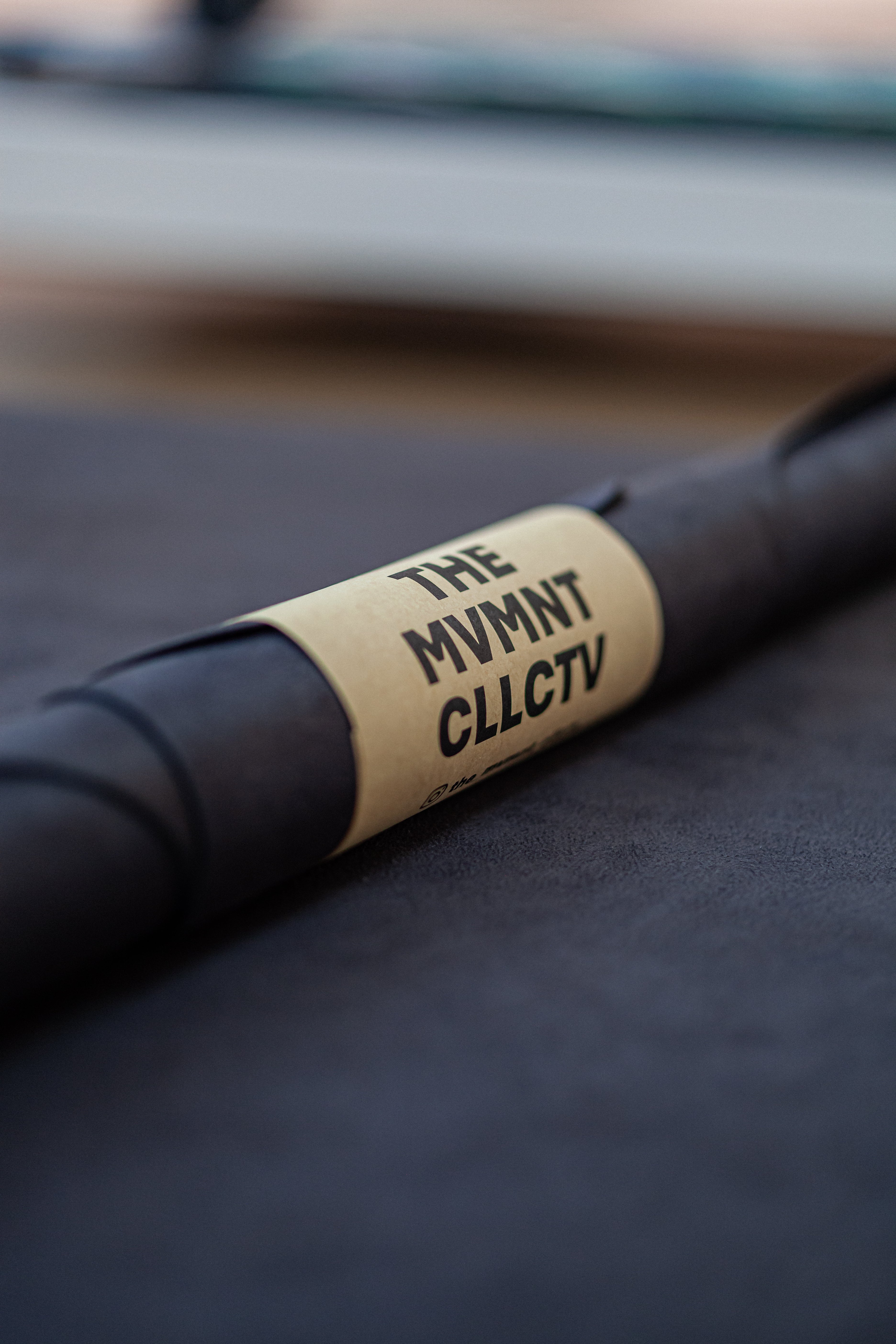 Reformer Pilates Matte für Reformer Pilates in schwarz auf Reformer Pilates Geraet Detailansicht